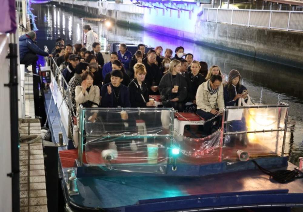港区×東京湾『歴史・文化・夜景と食事』を巡る煌めきナイトクルーズを実施しました